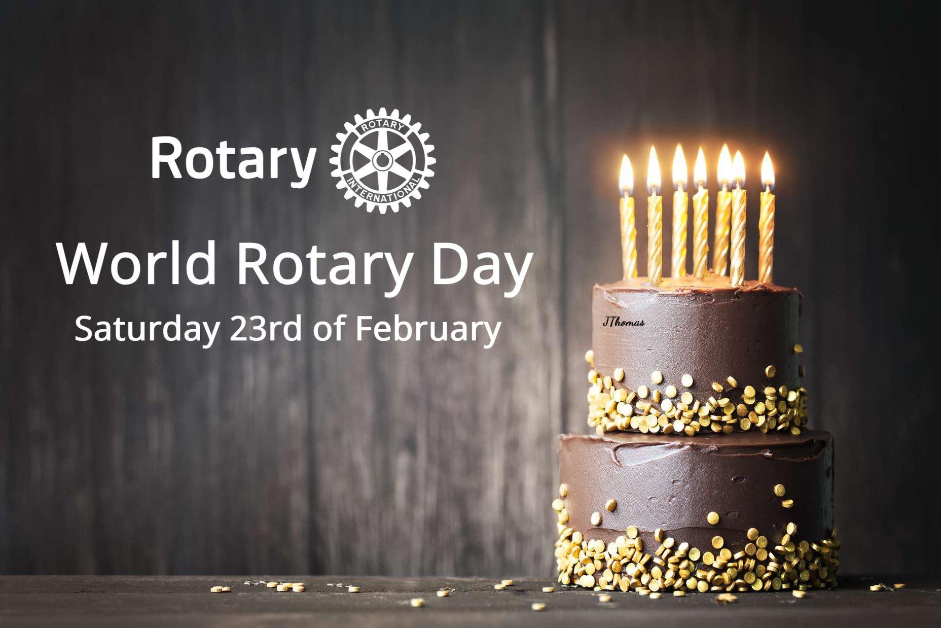 Anniversary Of Rotary International Rotary Club Of Caloundra